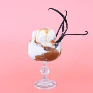 Flame and Focus Vanilla Caramel A Tahaa Affair Type Fragrance Candle